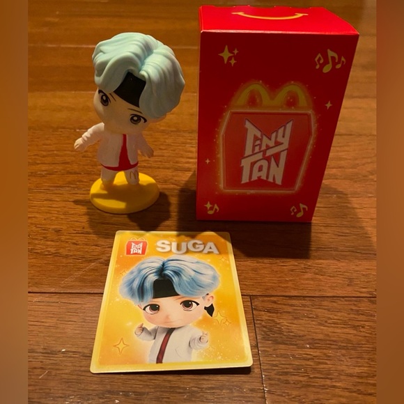 BTS Tiny Tan ENCORE Edition McDonald's SUGA figurine - Picture 1 of 10